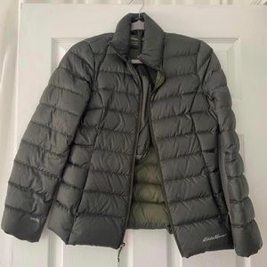 Eddie Bauer Dark Gray Puffer Jacket